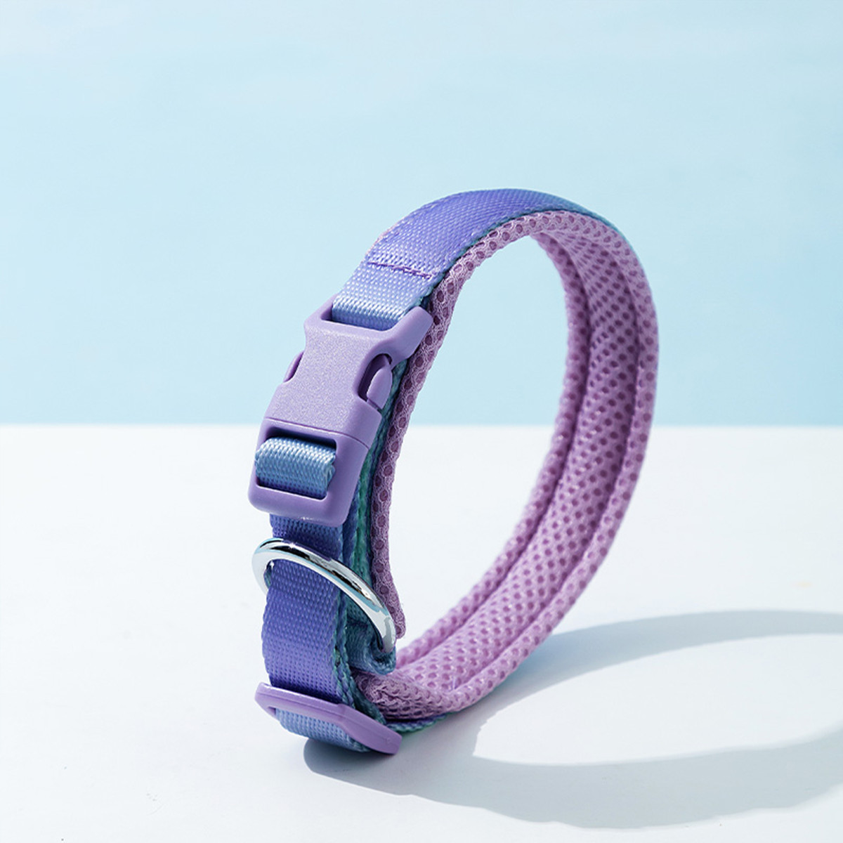 嬉皮狗 宠物仙女渐变系列项圈中大型犬狗绳子拉布拉多狗链子狗脖圈狗项圈