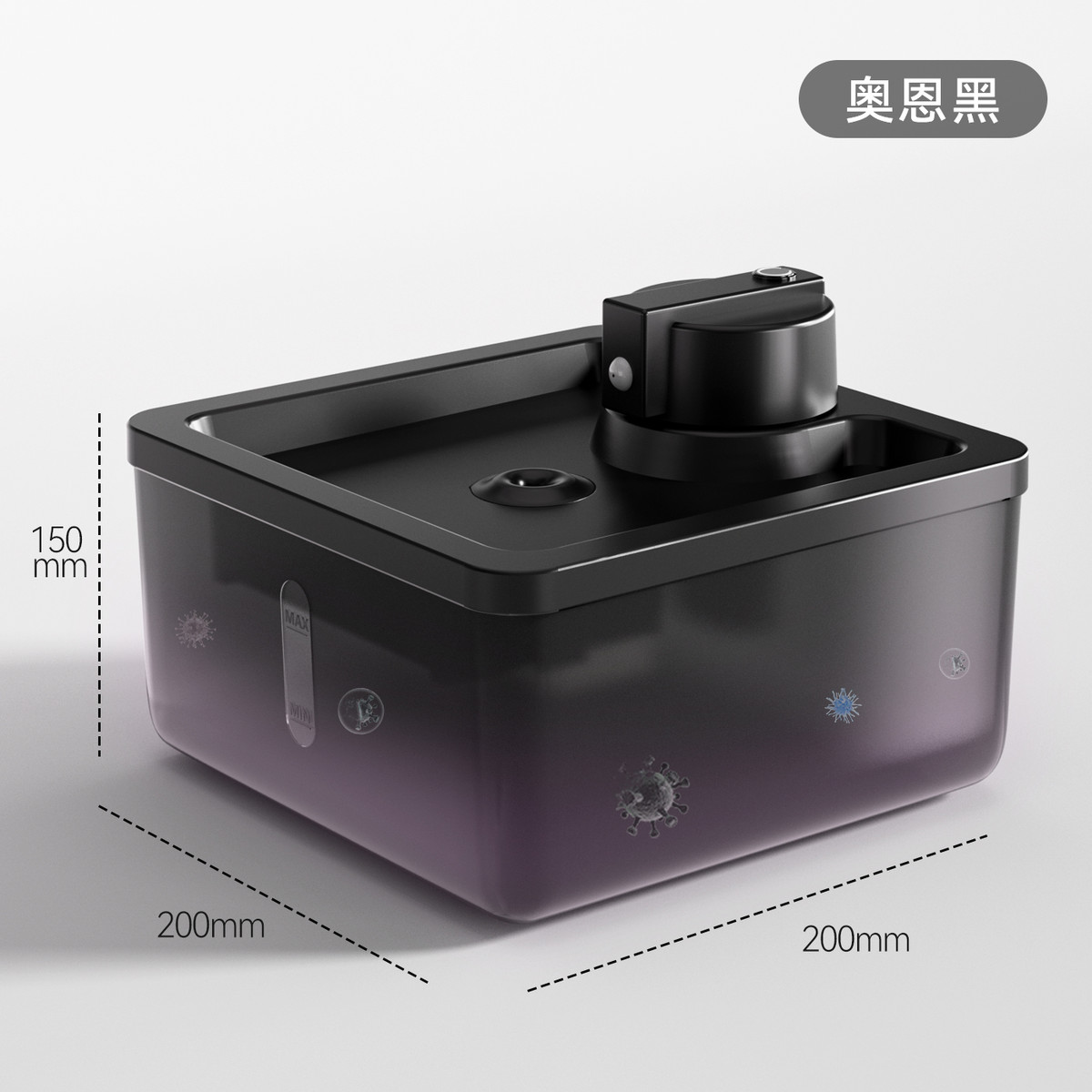 嬉皮狗 抑菌饮水机自动感应无线智能循环流动不插电无线小猫咪喝水饮水器