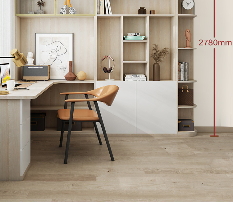 索菲亚书柜书桌组合定制现代简约学习书桌儿童家具落地书柜书架