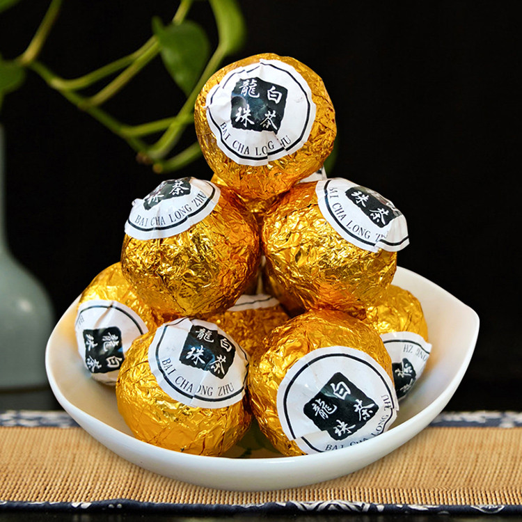 老白茶 福鼎白茶 2018年贡眉龙珠高山茶叶球罐装200g*2罐