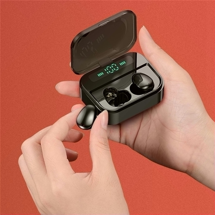 twsx7蓝牙耳机无线led数显运动触摸入耳式适用于苹果华为通用耳机