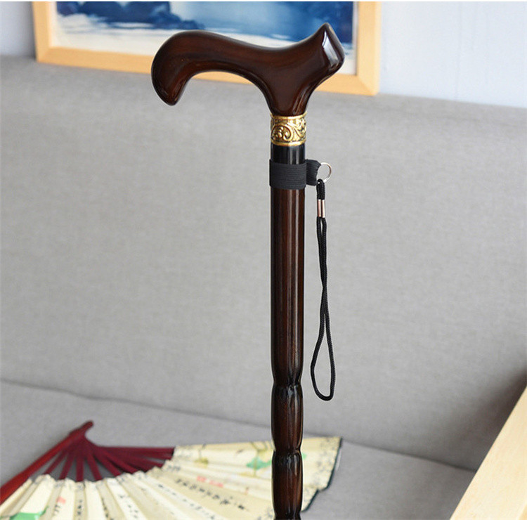 老人拐杖实木拐棍手杖木头柱棍老年人用木质捌杖木制轻便防滑拐扙