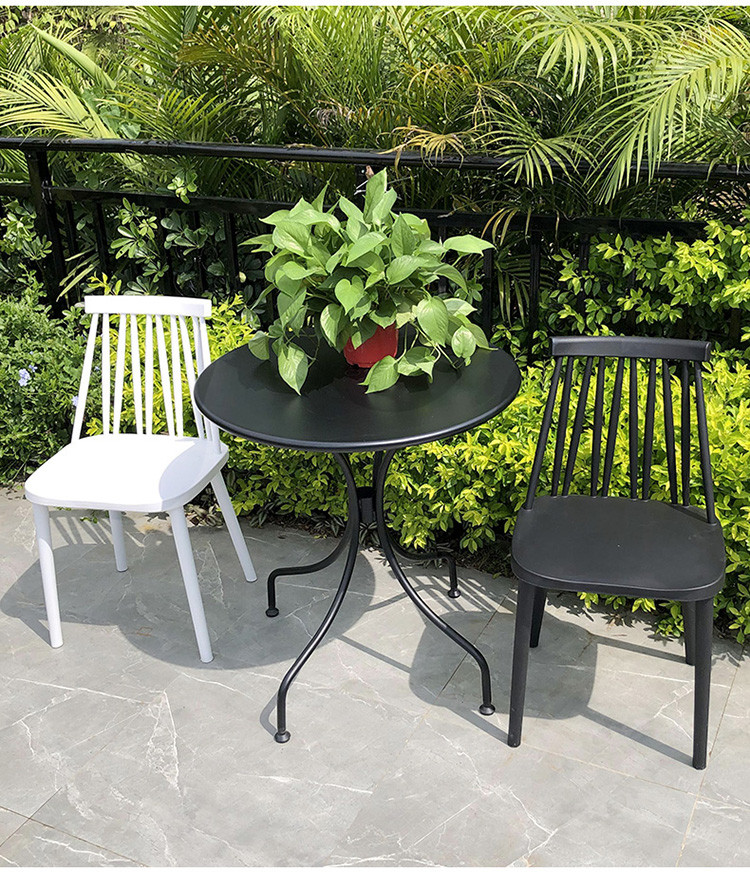 阳台小桌椅网红一桌两椅休闲庭院户外圆桌椅子组合藤椅茶几三件套