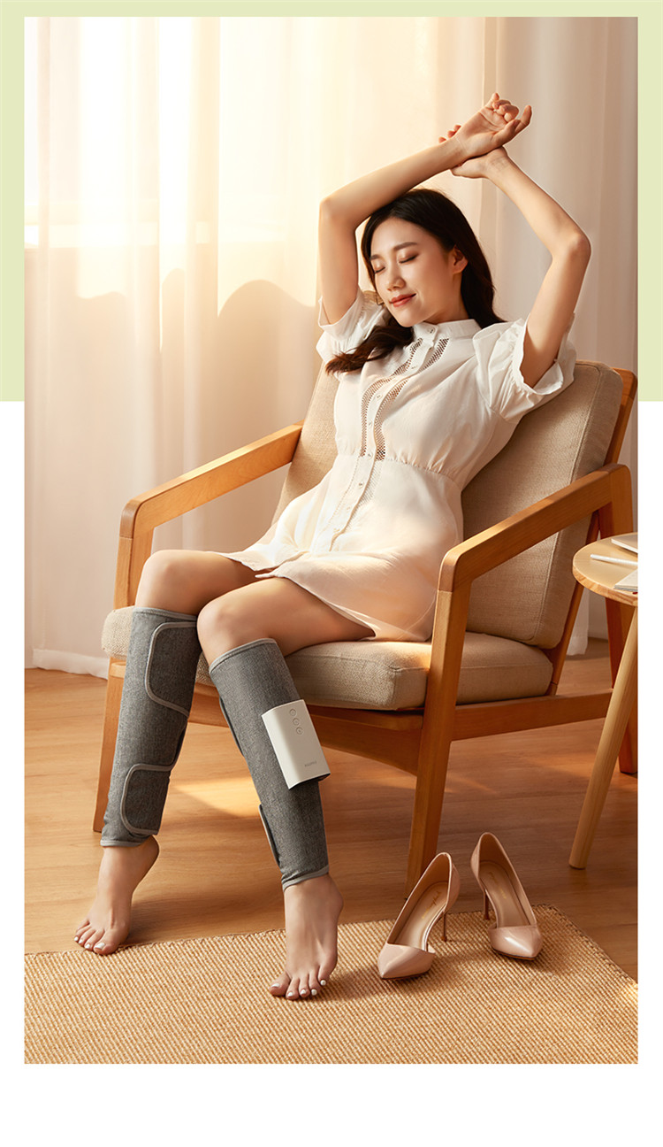 腿部按摩器小腿经络疏通仪揉捏曲张家用全自电动