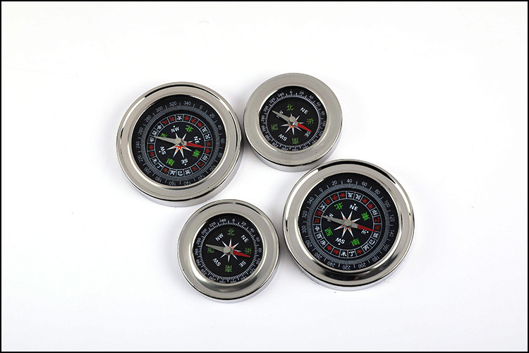 户外高精度指南针学生儿童小指北针不锈钢多功能定向越野装备用品