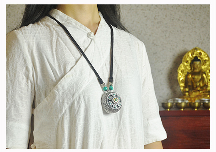 一心念佛机小型佛经佛歌吊坠挂脖蓝牙音响佛音机随身听播经机