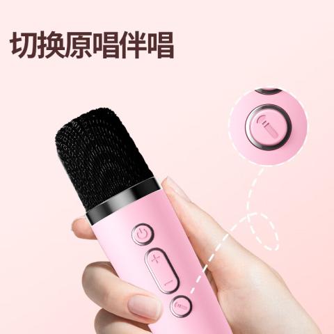 迪士尼 暑假旅行儿童K歌音箱家庭音响KTV手机K歌唱歌户外话筒麦克风礼物 图片 6