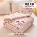 HELLO KITTY 三丽鸥正版授权少女可爱卡通加厚可爱高颜值毛毯多功能四季毛毯