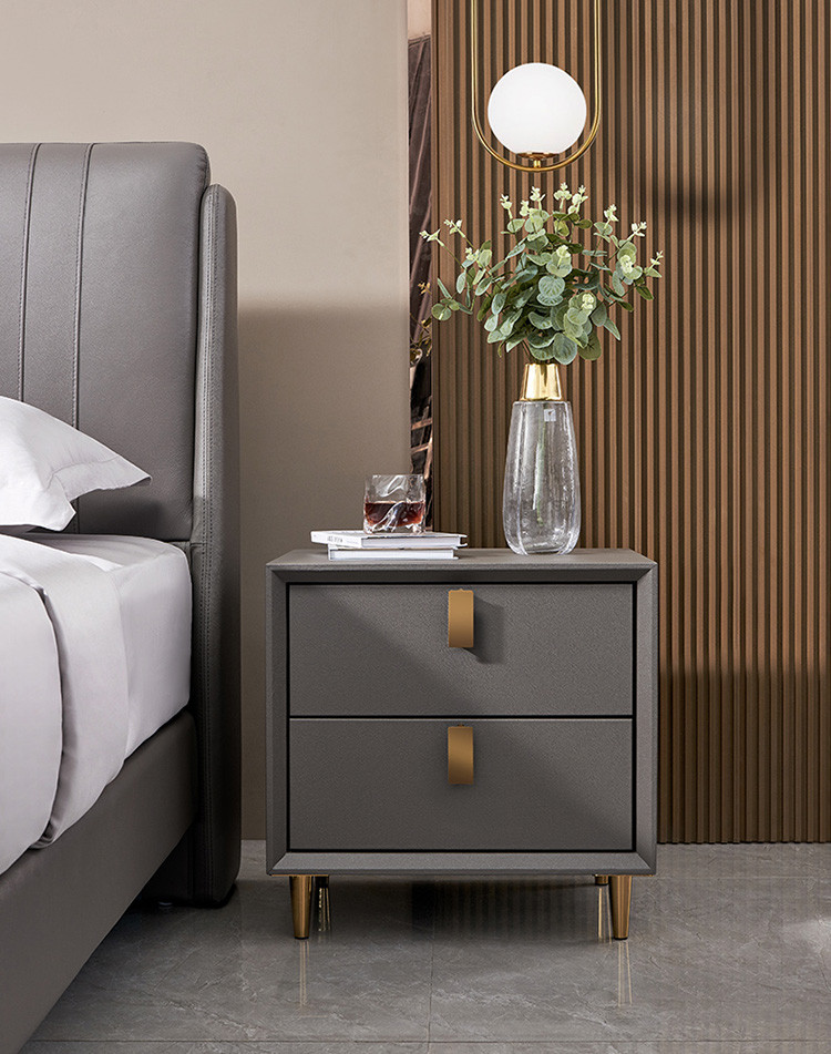 cbd家居现代轻奢床头柜抽屉式储物柜主卧室简易收纳柜小柜子g008