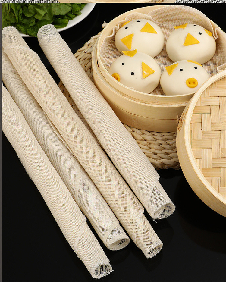 蒸布棉纱布包子屉布不粘馒头垫商用家用蒸片蒸馍蒸笼垫纸蒸笼布