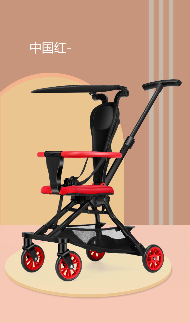 溜娃神器手推车遛娃超轻便可折叠登机便携式儿童大童宝宝婴儿推车