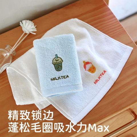 洁丽雅 纯棉毛巾全棉儿童毛巾柔软亲肤强吸水舒适家用宝宝小面巾擦脸巾 图片 5