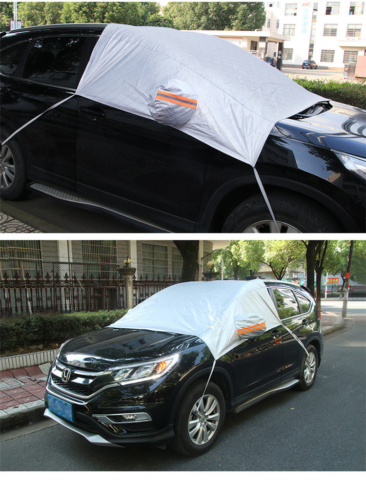 汽车防晒隔热遮阳挡帘前挡风玻璃罩车窗遮挡布风挡前档车用遮光板