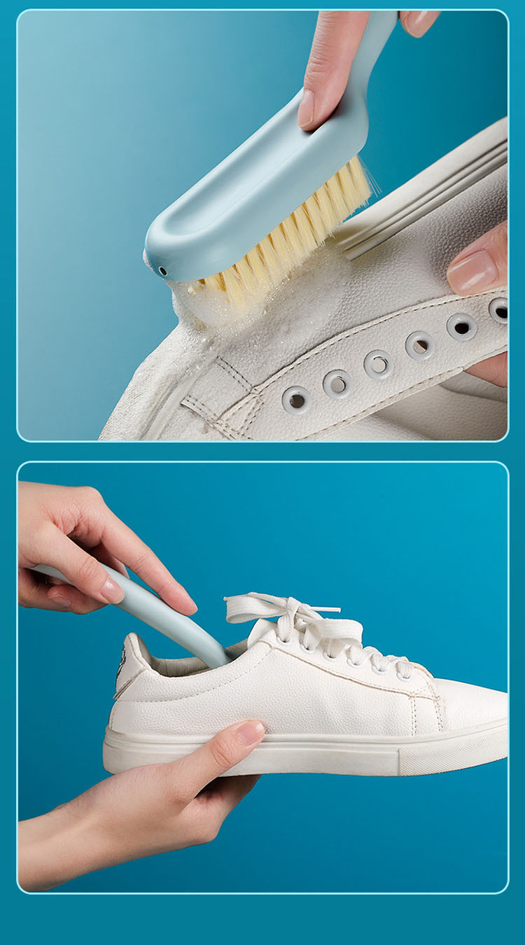 鞋刷子洗鞋刷鞋神器工具家用多功能软毛鞋刷清洁洗专用鞋刷子塑料