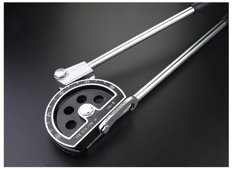 手动弯管器空调铜管铁管铝管多功能弯管神器半圆加厚型弯管机