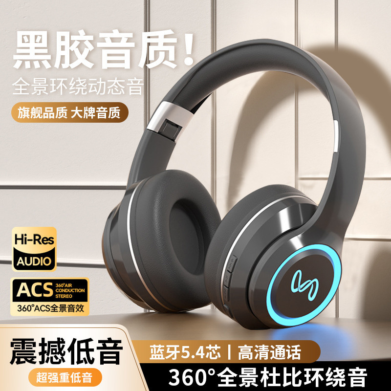 CYKE 头戴式无线蓝牙降噪耳机音乐运动耳机安卓苹果华为手机电脑通用