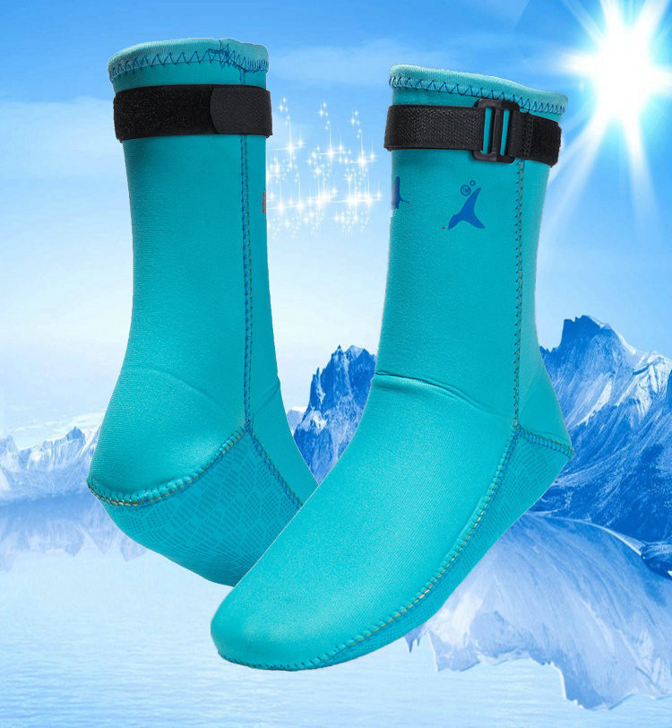 浮潜装备3mm防滑潜水袜潜水鞋冬泳袜成人儿童浮潜袜沙滩袜潜水服