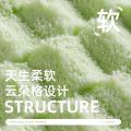 洁丽雅 2条珊瑚绒云朵格干发帽超强吸水浴帽发带女洗脸发箍包头巾 图片 7