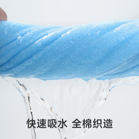 洁丽雅 5条装儿童纯棉毛巾柔软吸水不易掉毛婴儿刺绣面巾全棉洗脸面巾 图片 5