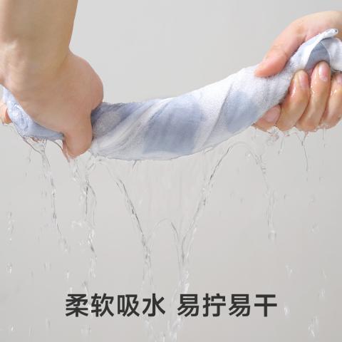 洁丽雅 A类长绒棉纯棉成人毛巾纯棉提花洗脸巾不易掉毛吸水加厚家用女 图片 4