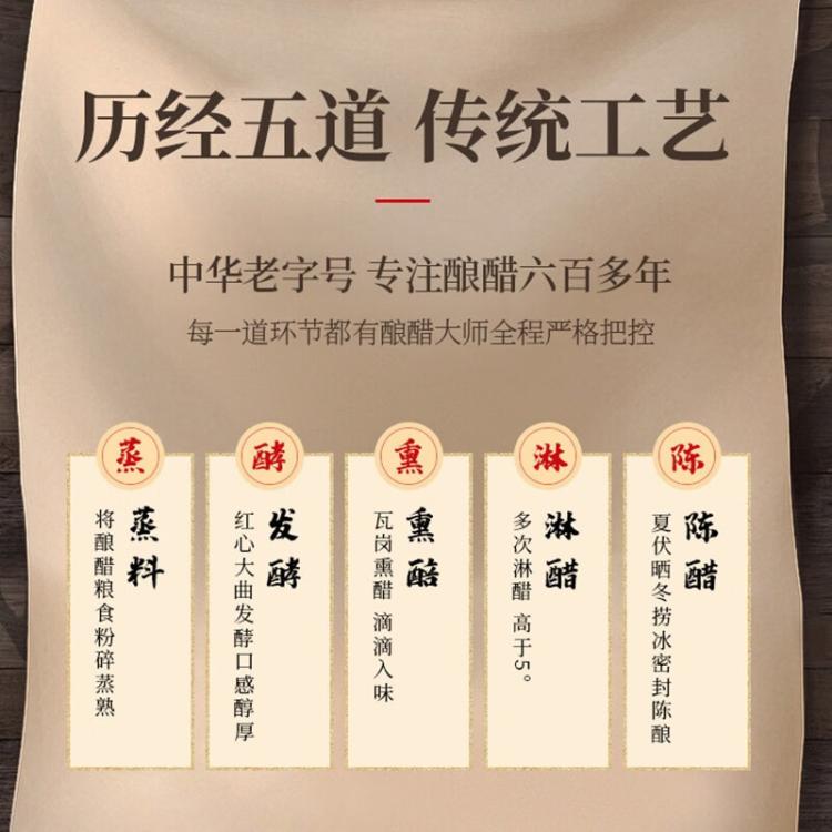 宁化府 【非遗】山西宁化府老陈醋精酿2.4L正宗山西特产含醋漏斗两件套