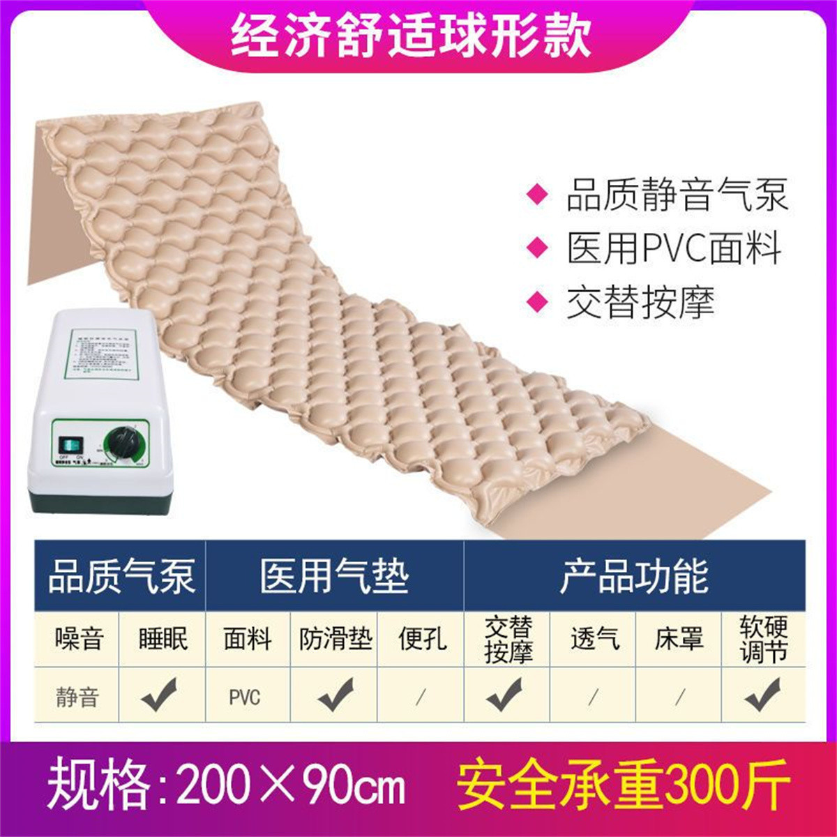 怡辉 防褥疮医用气垫床 家用护理老人病人瘫痪卧床充气护理褥疮垫