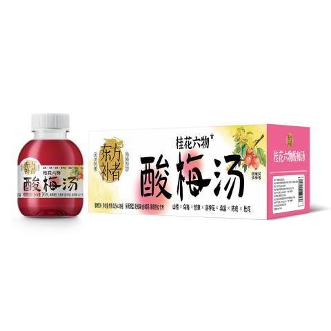 东方补者 轻上桂花六物酸梅汤夏季清爽饮料酸甜解腻饮品245ml植物饮料 图片 7
