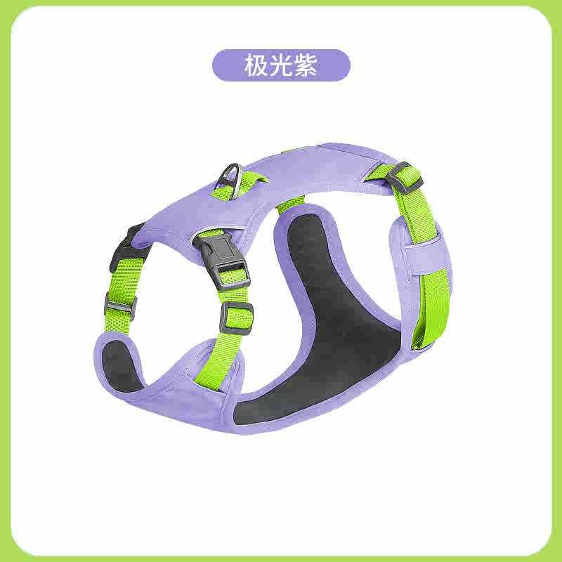 MIKI PET 狗狗牵引绳背心式胸背狗背带外出遛狗大中小型犬专用牵狗绳不勒脖