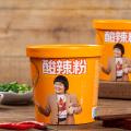 嗨吃家 酸辣粉/宽粉105gx6桶装 红薯粉丝米线夜宵泡面方便速食品整箱 图片 2