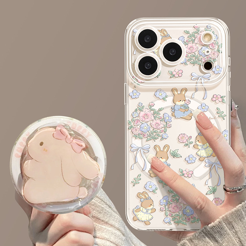 优思顿 适用苹果18promax手机壳iphone18pro新款7pro磁吸16pro带支架15
