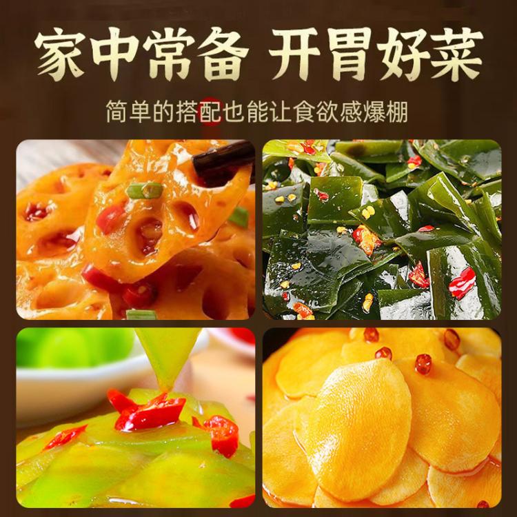 馋小赖 辣卤小零食大礼包卤味脆藕片解馋休闲食品辣味小吃香辣下酒菜 图 3