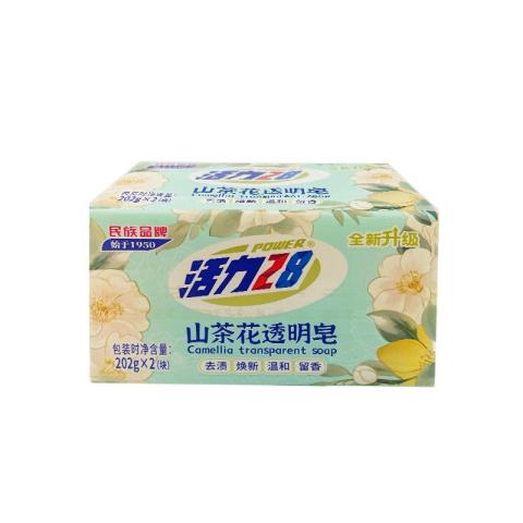 活力28 山茶花除菌抗菌内衣宝宝衣物可用天然植油洗衣皂肥皂2块装 图片 6