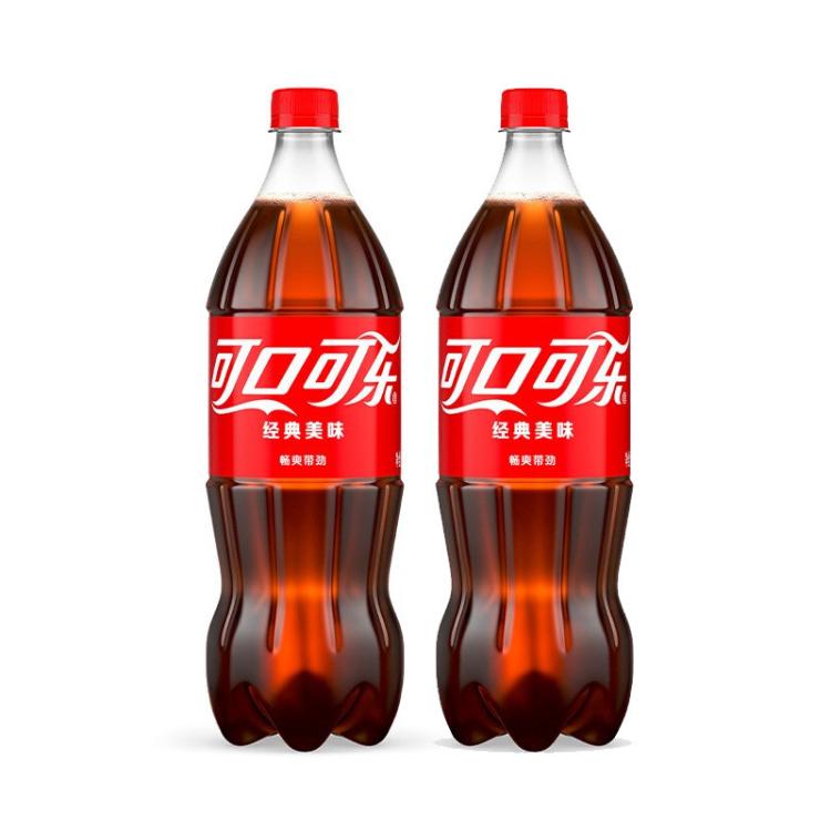 Coca-Cola/可口可乐 可口可乐PET1L可口可乐、雪碧、芬达、无糖可乐汽水2瓶装