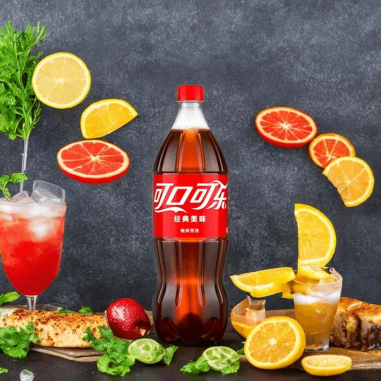 Coca-Cola/可口可乐 可口可乐PET1L可口可乐、雪碧、芬达、无糖可乐汽水2瓶装