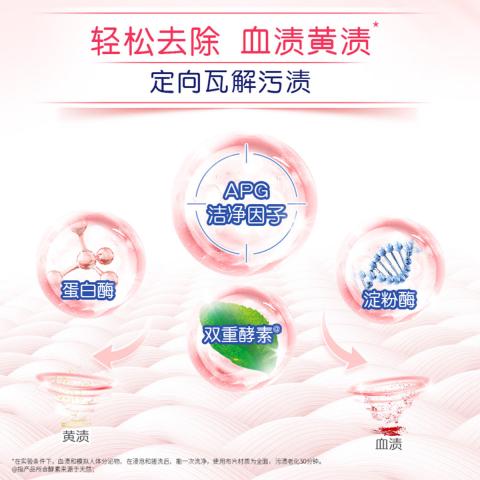 奥妙 内衣洗衣液内裤清洗液女士专用除菌祛味去血渍樱花香300g*1瓶 图片 5
