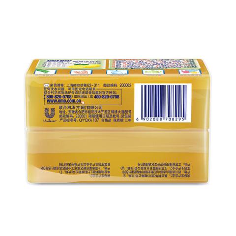 奥妙 柠檬超效洗衣皂柠檬祛味除菌肥皂温和不伤衣不伤手226g*2块+10g 图片 3