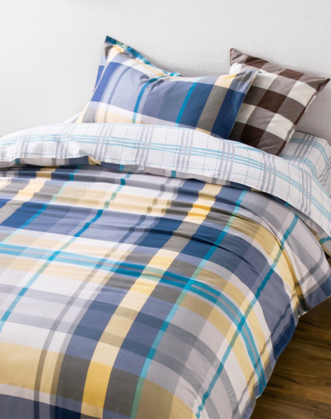 蔻姿 现代简约全棉斜纹被套床单 1.2米宿舍 苏格拉底 纯棉三件套