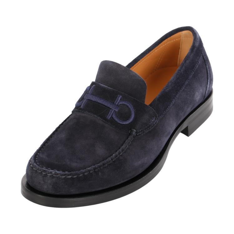 Ferragamo 菲拉格慕fort Ricam系列皮革纯色百搭通勤男商务鞋