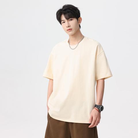 班尼路 【100%棉】热销T恤青少年日常休闲宽松打底上衣潮流运动短袖 图片 4