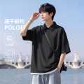 班尼路 吸湿速干休闲男士POLO衫夏季简约百搭青少年运动短袖上衣