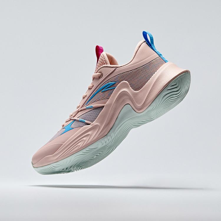 安踏 【热浪】外场篮球鞋男子耐磨轻量缓震支撑实战篮球学生专业运动鞋