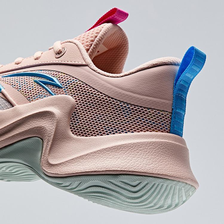 安踏 【热浪】外场篮球鞋男子耐磨轻量缓震支撑实战篮球学生专业运动鞋