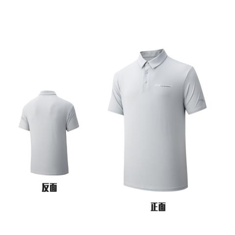 安踏 【冰肤透气】夏季男士商务翻领短袖时尚休闲百搭运动POLO衫男 图片 8