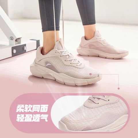 安踏 易行丨综训鞋跳绳鞋女夏季轻便跑步鞋健身训练鞋慢跑健身运动鞋 图片 7