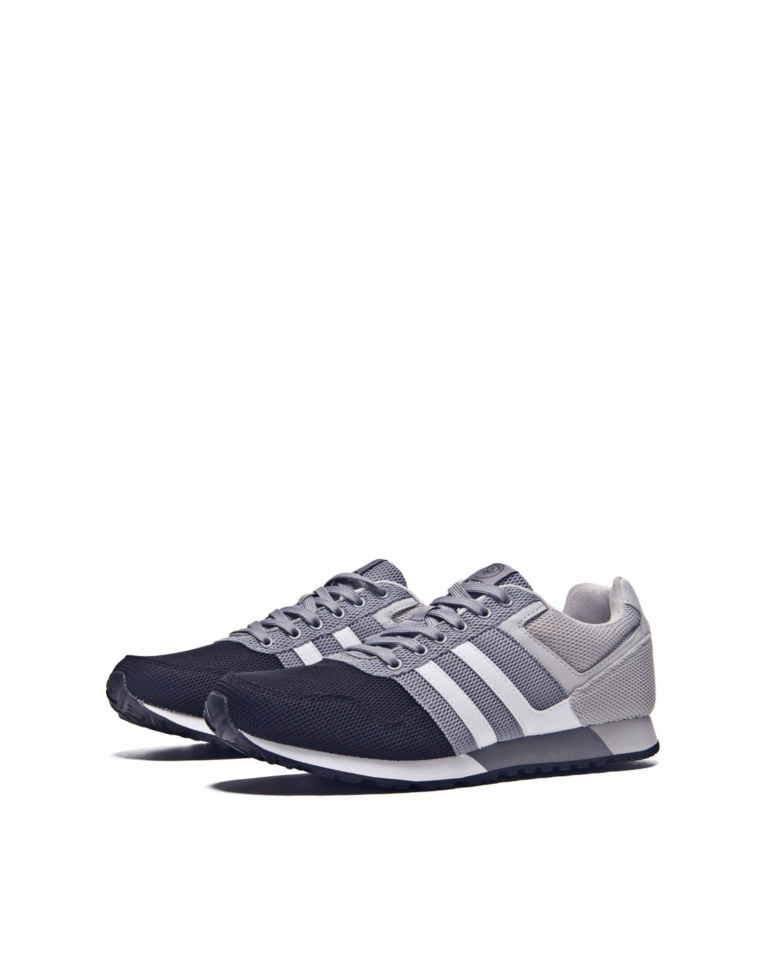 361° 秋冬新品夏季新品 男款跑步文化鞋 藕灰/火红 44