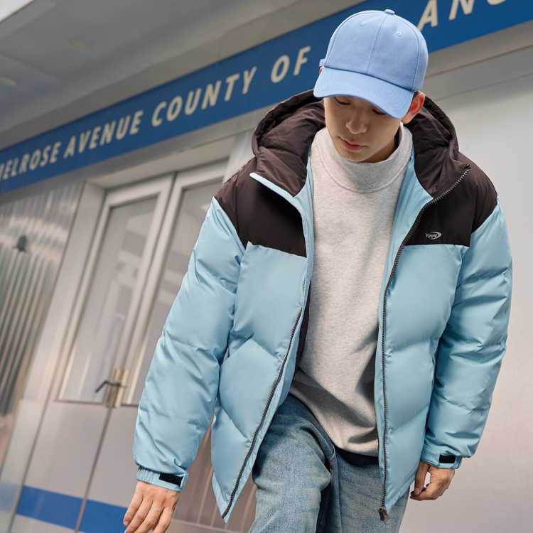 361° 冬季男式短款羽绒服 保暖防风 男式羽绒外套 185元（超V会员价，首单礼金，价格更低）