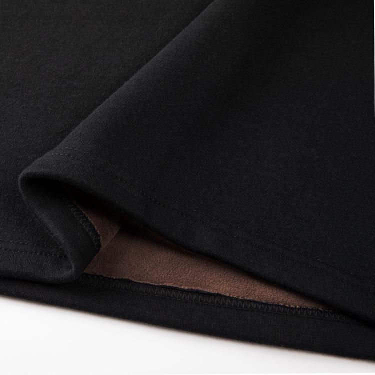 柒牌 【加绒加厚】保暖内衣男士套装防寒秋衣秋裤打底衫圆领保暖衣