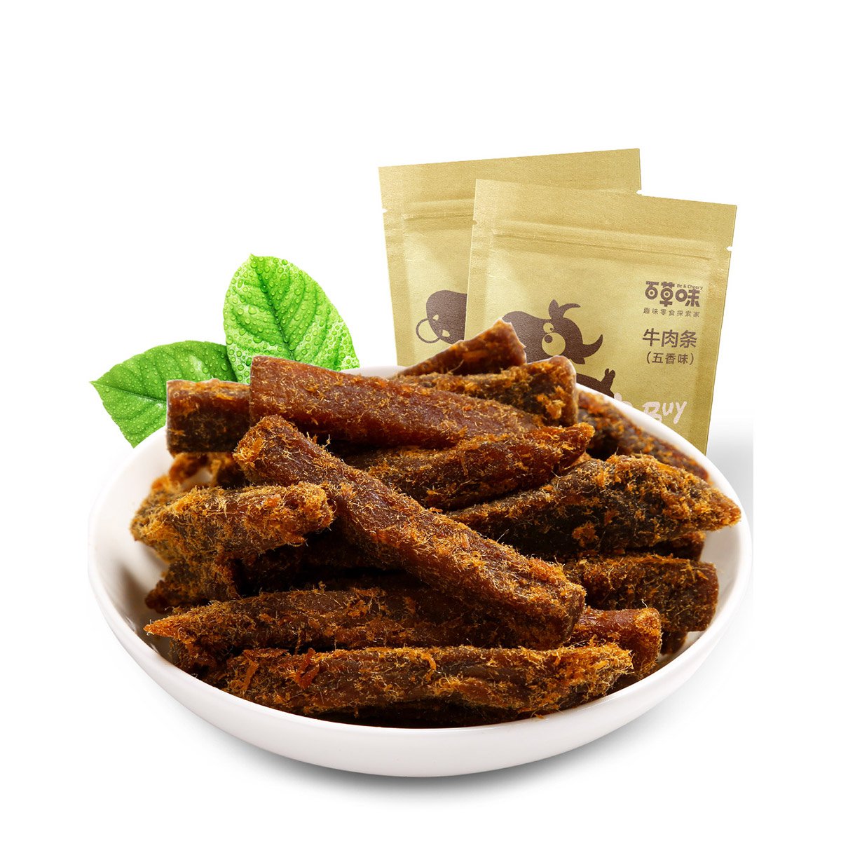 五香牛肉条100gx3袋