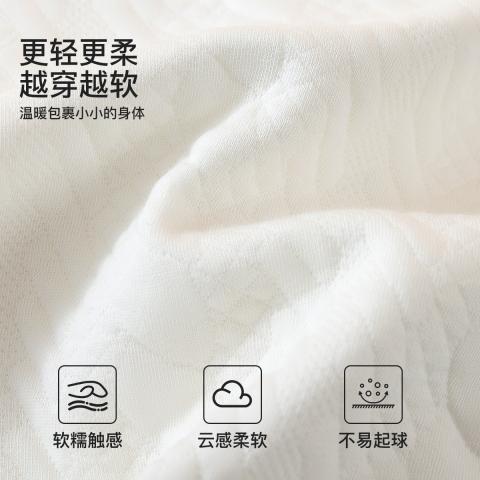 迪士尼 【早春薄棉保暖】婴儿连体衣春秋新生儿长袖爬服米奇卡通宝宝哈衣 图片 2