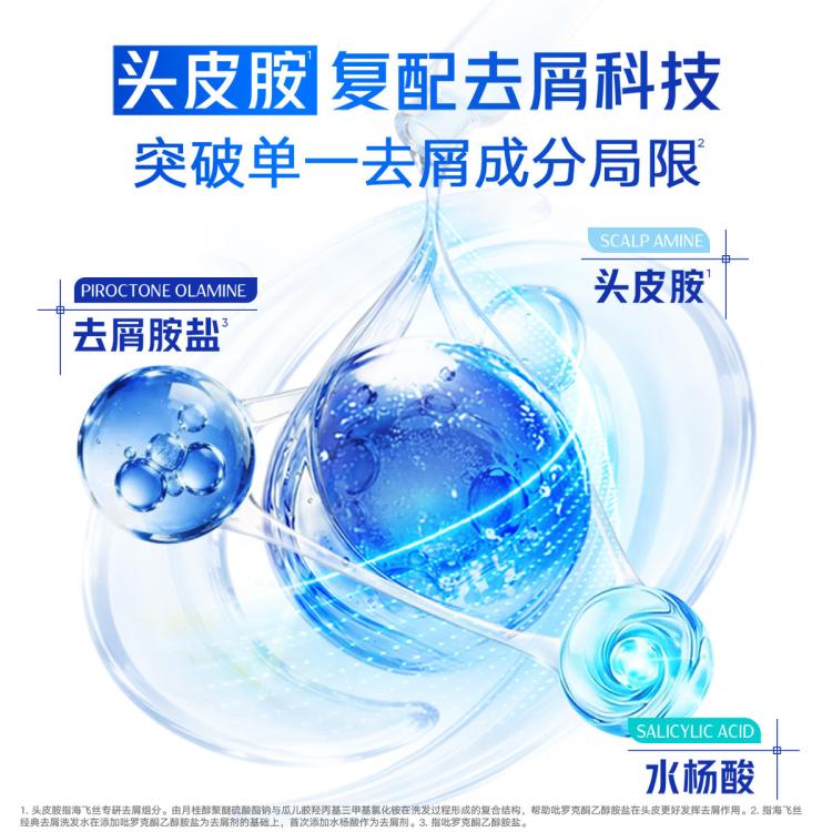 海飞丝 控油去油屑洗头膏多香型1KG 防断头皮舒缓清洁保湿洗发水露